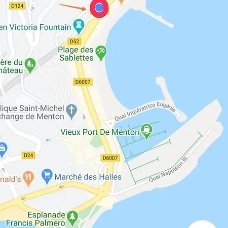 דירה Terrasse Vue Sea View Terrace 